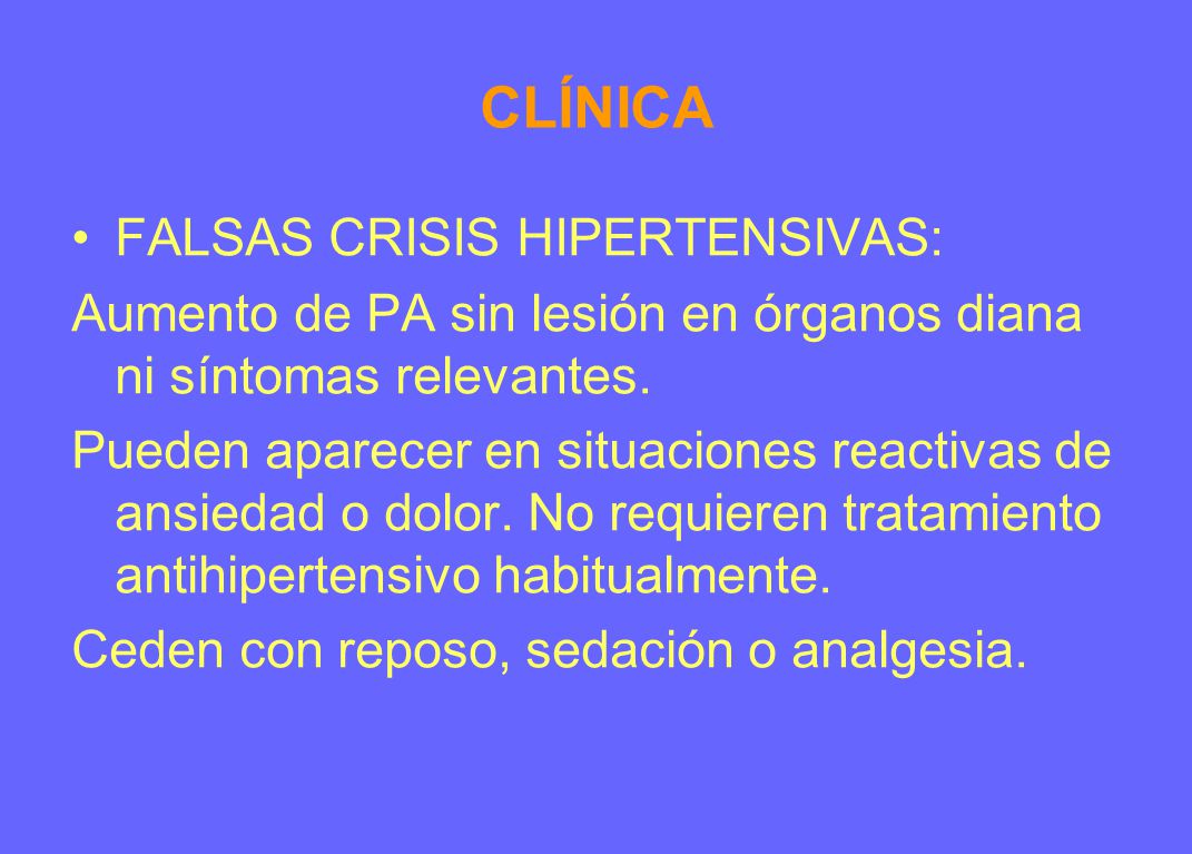 Medicamento para crisis hipertensivas con feocromocitoma